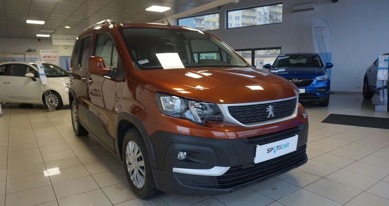 Peugeot Rifter cena 79900 przebieg: 96027, rok produkcji 2019 z Tolkmicko małe 254